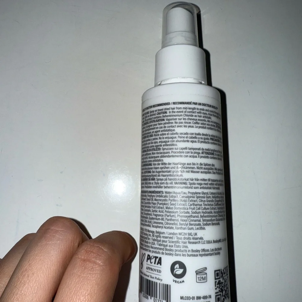 Bosley MD MendXtend Leave-In Hair Treatment - White